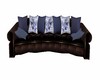Blue/Brown Couch