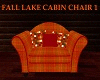 Fall Lake Cabin Chair 1