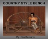 COUNTRY STYLE BENCH
