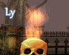 *LY* Skull Fire Hallowee