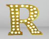 Gold Letter R