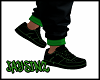 Black n Green Kicks
