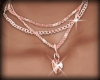 JZ Pink Gold Necklace