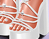 NK Hot Lisa white heels