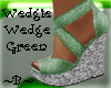 ~B~ Wedgie Wedge Green
