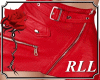 * Zippers Skirt Red RLL