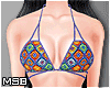 B | Purple Knit Bikini