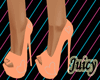 Peach Dia. Heart Heels.
