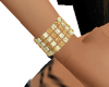 Golden diamante bracelet