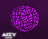 A·purple ball·
