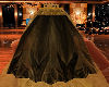 BLACK & GOLD CROWN VEIL