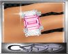Pink Diamond Wed Ring