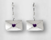 Pple Lve Letter Earrings