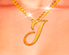 Necklace Letter I Female