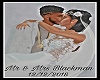 Blackman bride and groom