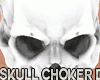 Jm Single Skull Choker