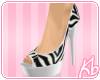 [Kb] PeepToe ZebraSilver