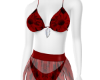 Sofia Red Bikini