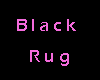 [JA] Area rug , black