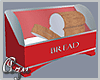 Vintage Red Bread Box