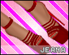 !J! Jelly Red 2 Heels