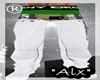 [Alx]White Green Pant