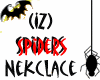 (IZ) Spiders Necklace
