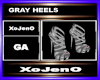 GRAY HEELS
