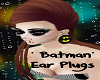 ' Batman' Ear Plugs ( f)