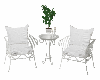 Silver Patio Set