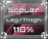 (3) Leg/Thigh (110%)