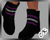 [CK] Black Purple Boots