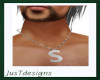 JT Initial Necklace S