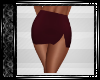 Maroon Mini Skirt
