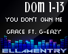 YouDontOwnMe-Grace/GEazy