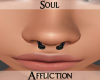 Nose Piercing - Black