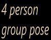 4 person group pose