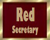 Red nameplate