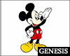 ND Mickey Wall Decal