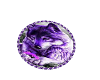 P. Purple Wolf Rug