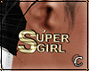 Cloth-SuperGirl Earrings