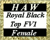 Royal Black Top FV1