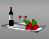 Wine Tray with deco
