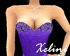 AXelini Purple Dress