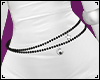 Waist Black Pearls
