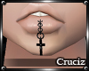 {Cru} PVC chew cross. F