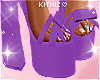 Wildflowers Heels Purple