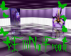purple iris room