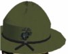 Drill instructor hat