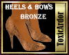 TA Heels N Bows Bronze
